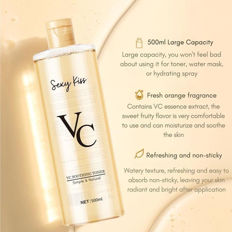 Freeshipping BUY 1 TAKE 1 Vitamin C Toner Intensive Whitening Toner Vitamin C Collagen Face Toner Brightening Skin
