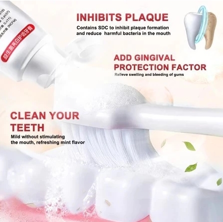 FreeShipping Philippines (10pcs Toothpaste Free 6pcs toothbrush) Probiotic Caries Toothpaste SIP-4 Whitening Tooth Decay Repair Paste Teeth Cleaner Plaque Remover