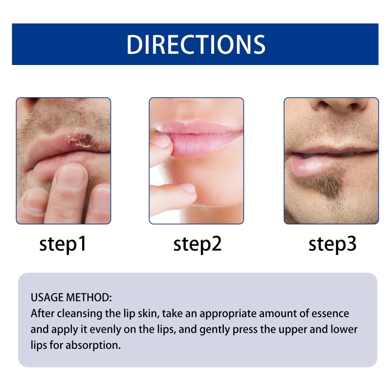 Freeshipping BUY 1 TAKE 2 Hydrating Non Pigment Lip Serum Blue for Men Infused with Ceramides Skincare Comfort FreeShipping