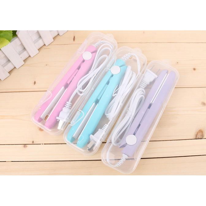 BUY1 TAKE 1 Mini curling iron straight hair ceramic flat iron mini hair straightener Comfort